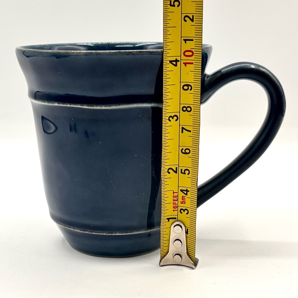 Pottery Barn Cambria Stoneware Ocean Blue Coffee Mug - Picture 9 of 9